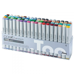 COPIC MARKER BASIC SET B 72 PENNOR